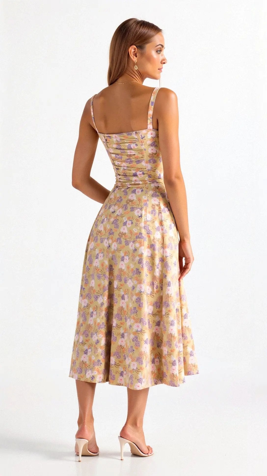 Kayla | Sleeveless Summer Midi Dress