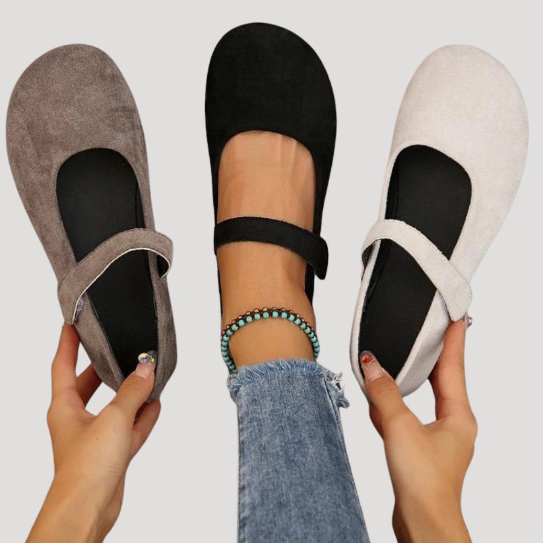 Beatrix | Women's Classic Mary Jane Flat Shoes