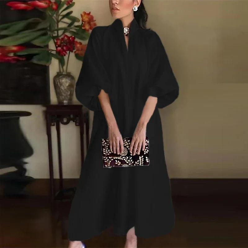 Celeste | High Neck Maxi Dress