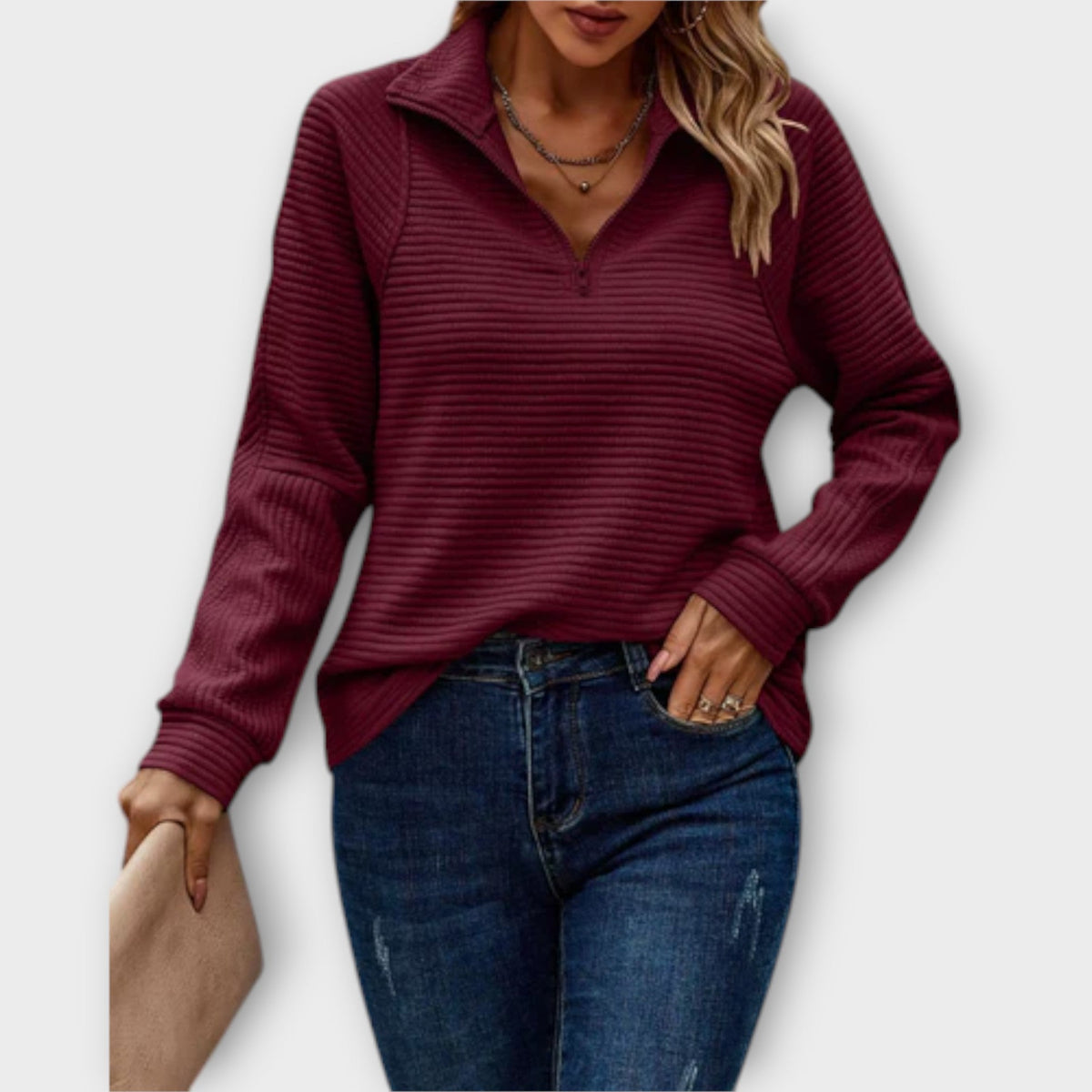 Chrystah | Casual Knit Sweater