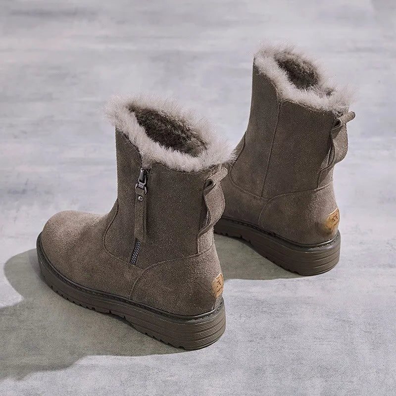 Rania | Snow Boots with Faux Fur Lining for Women