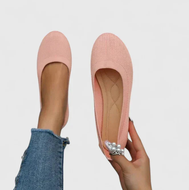 Alessandra | Woven Slip-On Flats for Women