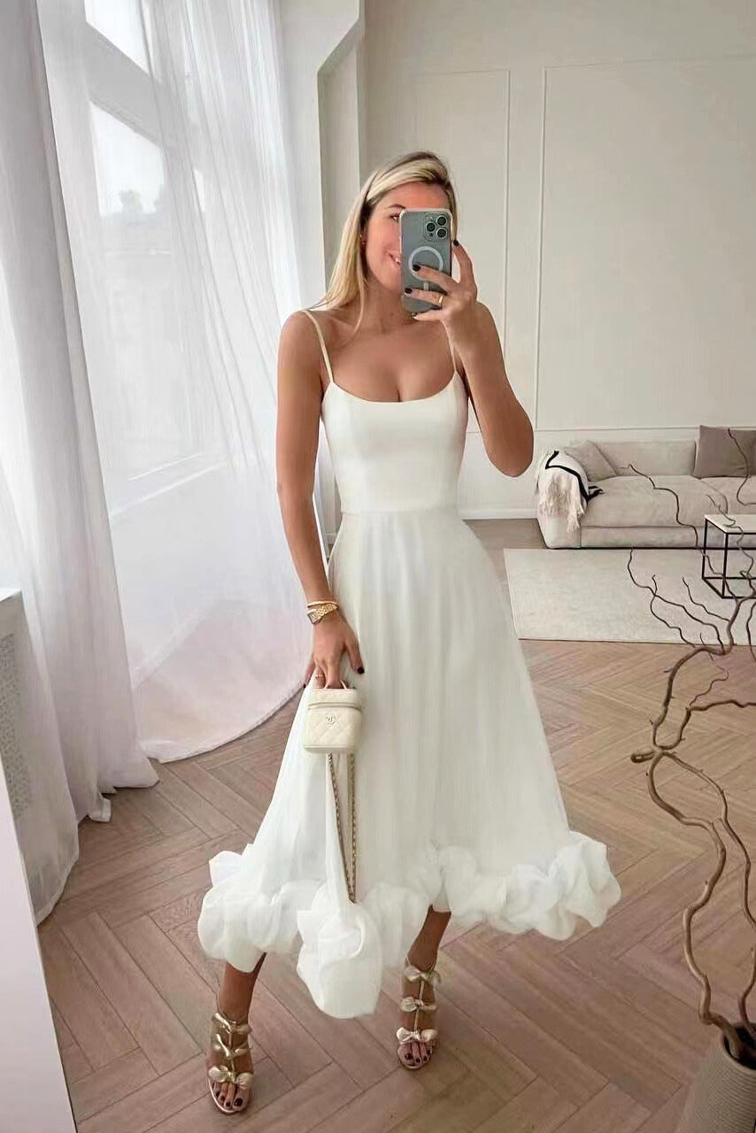Dahlia | Wedding Guest Sleeveless Maxi Dress for Women