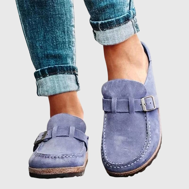Kendra | Buckle Strap Mule Clogs for Women