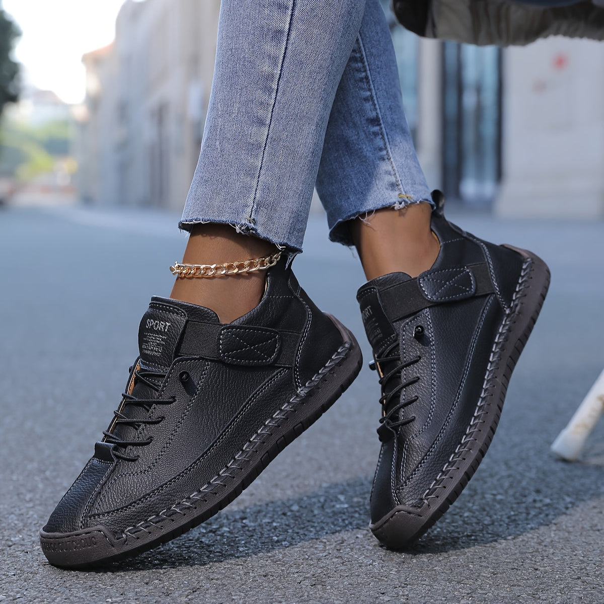 Renée | Lace-Up Ankle Sneakers for Women
