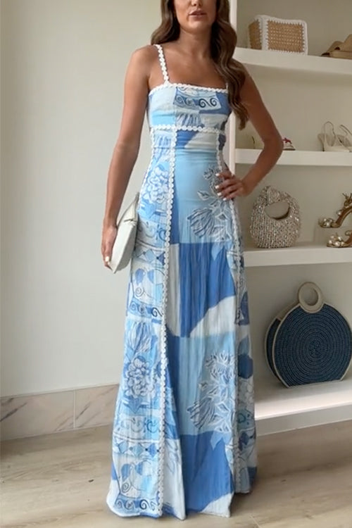 Romilly | Wedding Guest Sleeveless Maxi Dress for Women