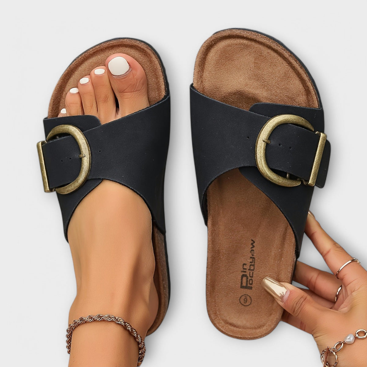 Joanna | Comfort Slip-On Sandals