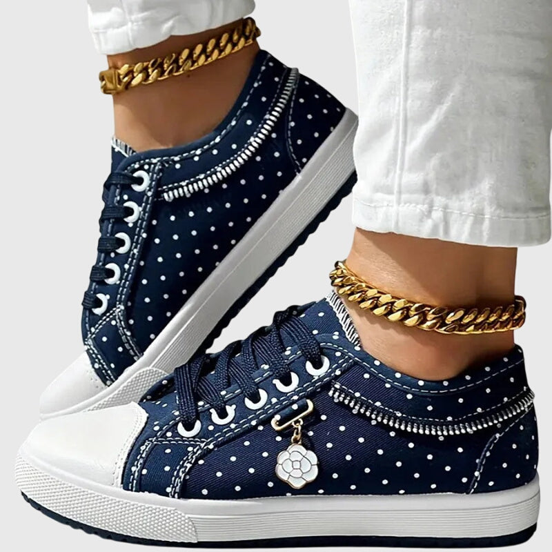 Elena | Lace-Up Platform Sneakers for Women