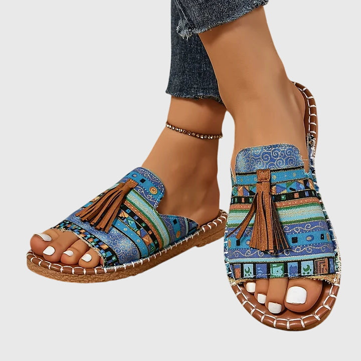 Lorraine | Comfortable Flat Sandals
