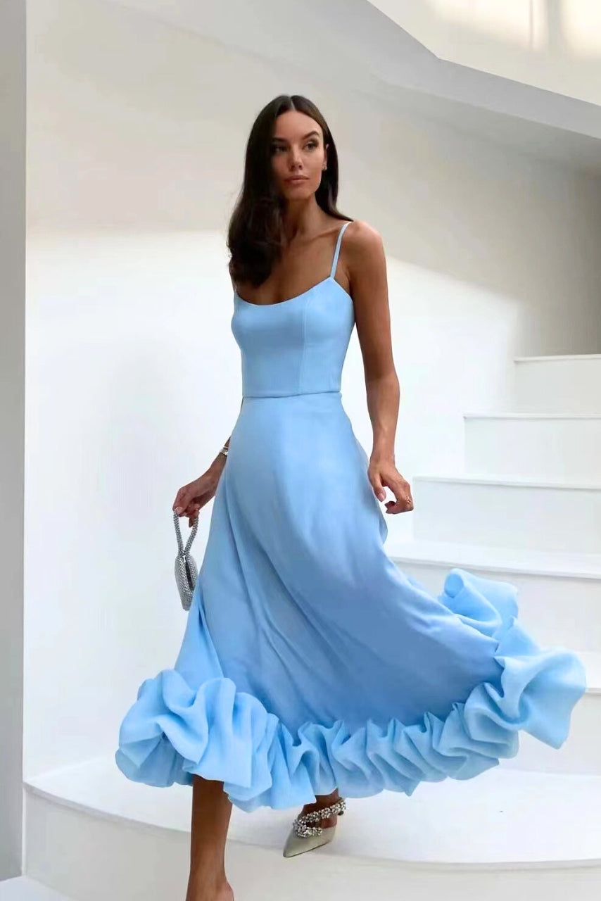 Dahlia | Wedding Guest Sleeveless Maxi Dress for Women