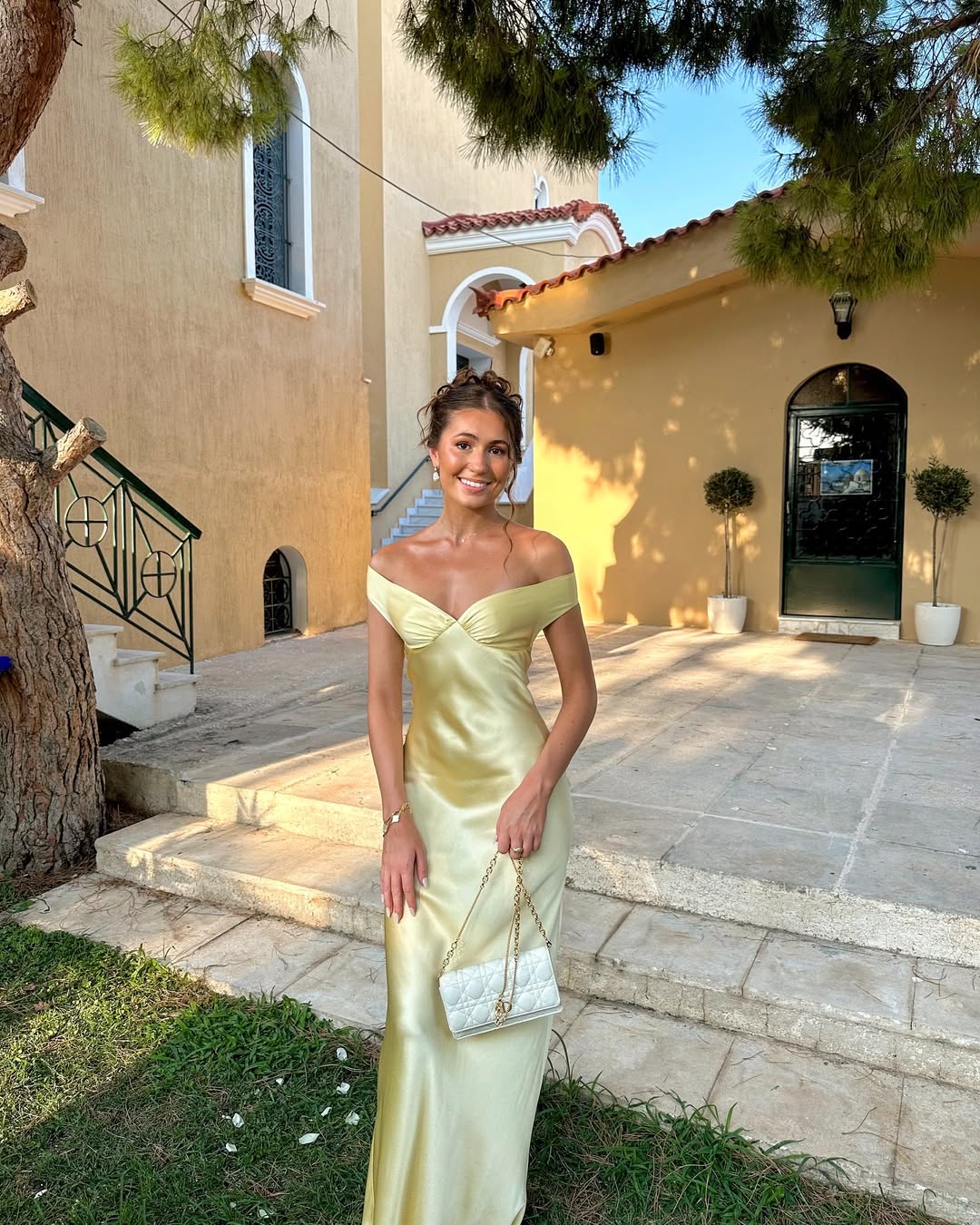 Voletta | Wedding Guest Off-Shoulder Maxi Dress for Women