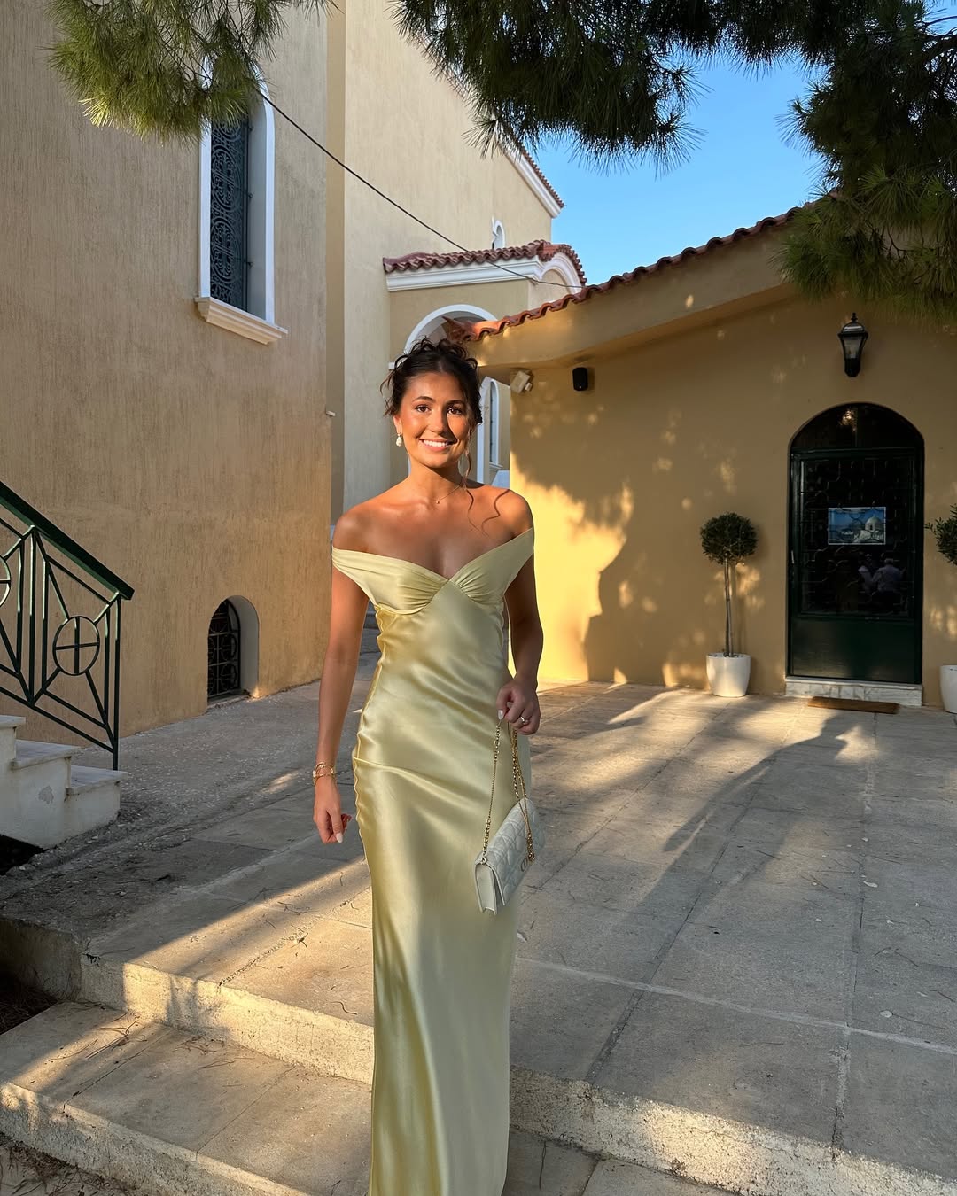 Voletta | Wedding Guest Off-Shoulder Maxi Dress for Women