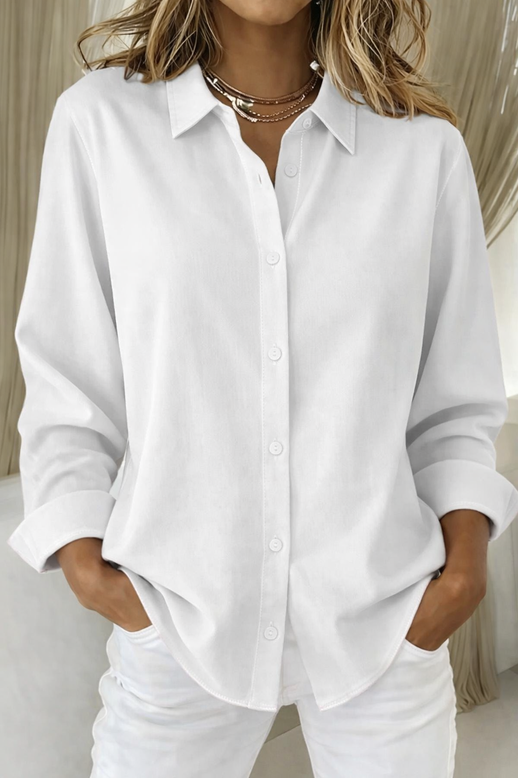 Sophie | Oversized Button-Down Shirt for Women