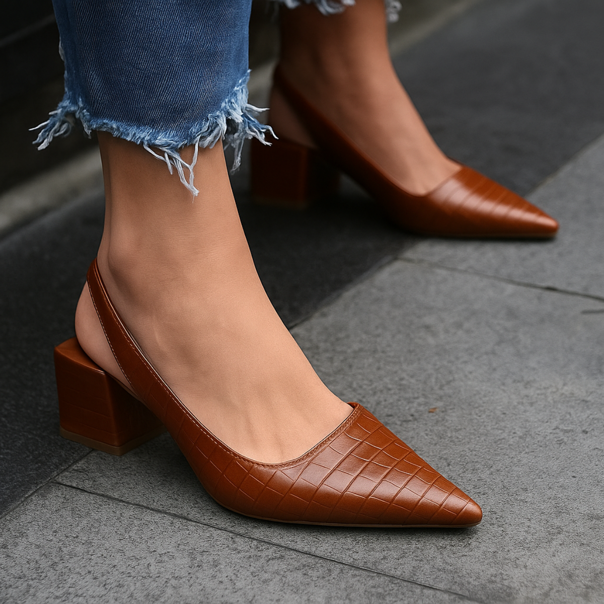 Alexis | Comfortable Block Heels