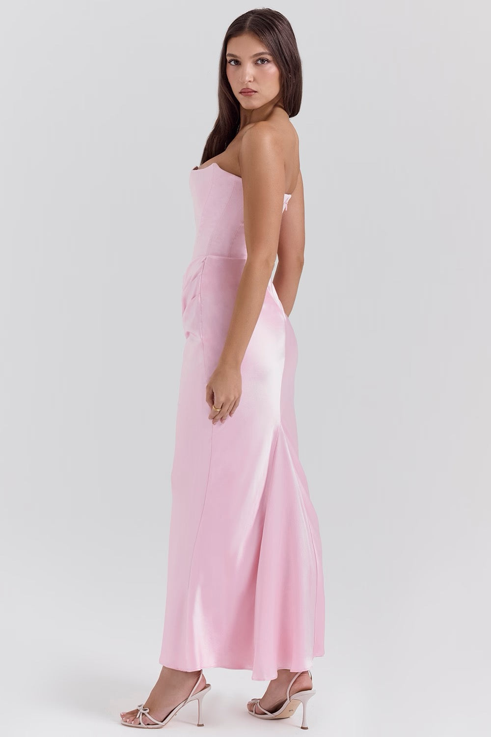 Aletheia | Wedding Guest Strapless Maxi Dress for Women