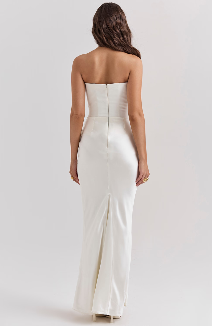 Aletheia | Wedding Guest Strapless Maxi Dress for Women