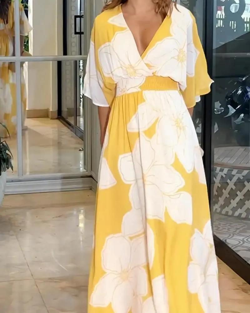 Demi | Lightweight Floral Maxi Dress