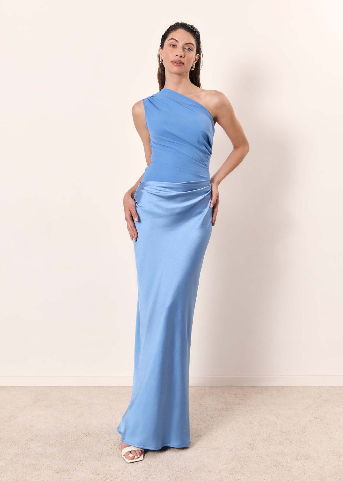 Maya | One-Shoulder Evening Wedding Guest Dress