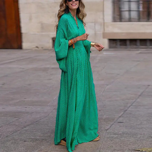 Sienna | Printed Maxi Dress