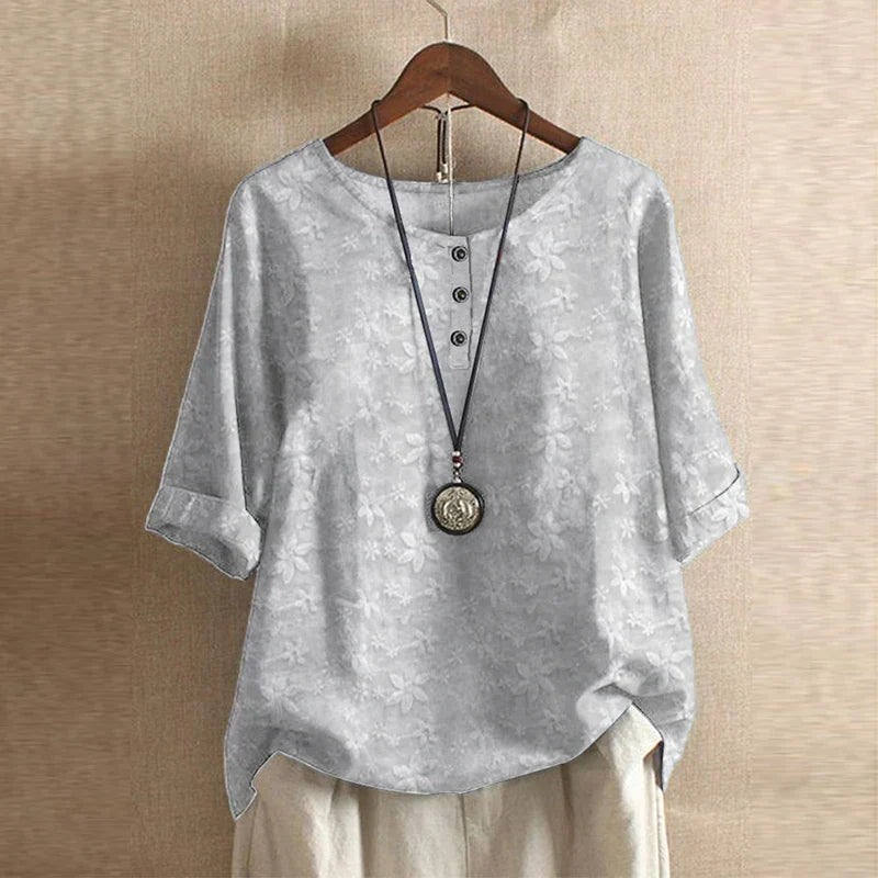 Henrietta | Floral Vintage Blouse for Women