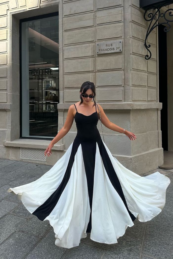 Faye | Wedding Guest Sleeveless Maxi Dress with V-Neck for Women
