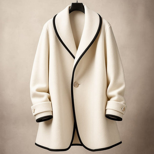 Adelheid | Oversized Swing Winter Coat with Lapel for Women