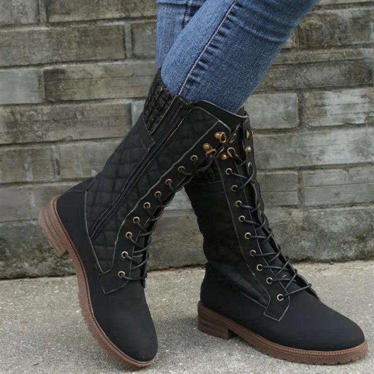 Ameline | Winter Boots with Lace-Up for Women