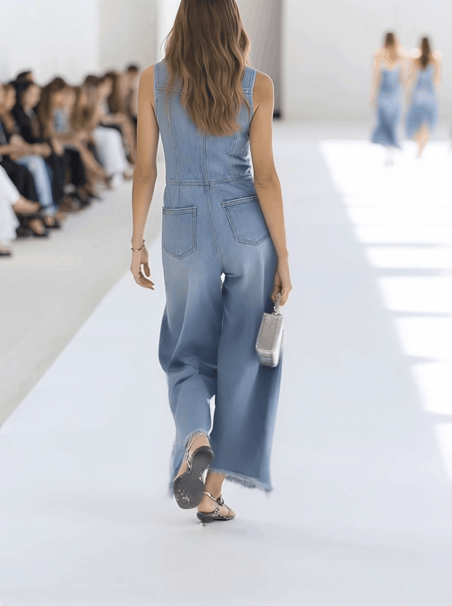Andromeda | Sleeveless Wide Leg Jumpsuit