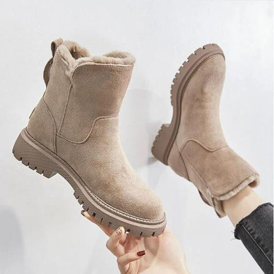 Angelica | Lug-Sole Snow Boots for Women