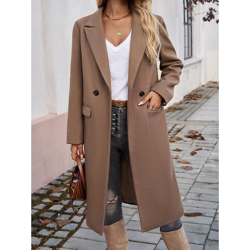 Armelle | Longline Tailored Blazer Coat for Women