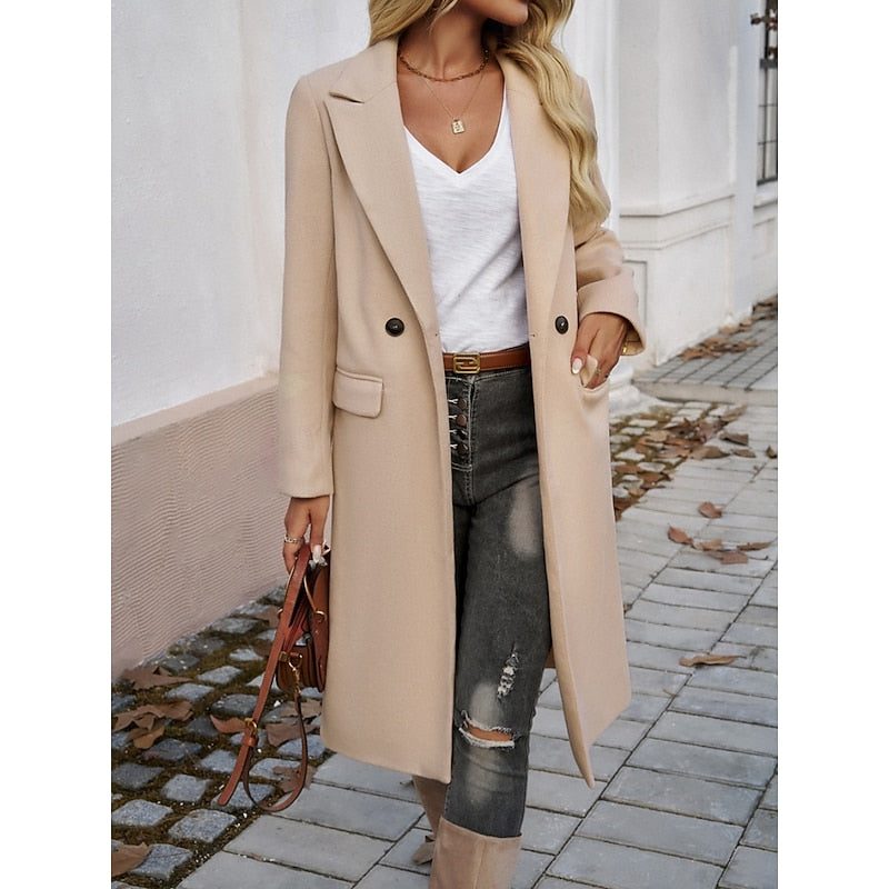 Armelle | Longline Tailored Blazer Coat for Women