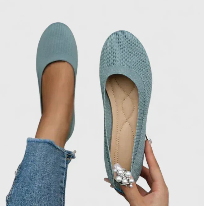 Alessandra | Woven Slip-On Flats for Women