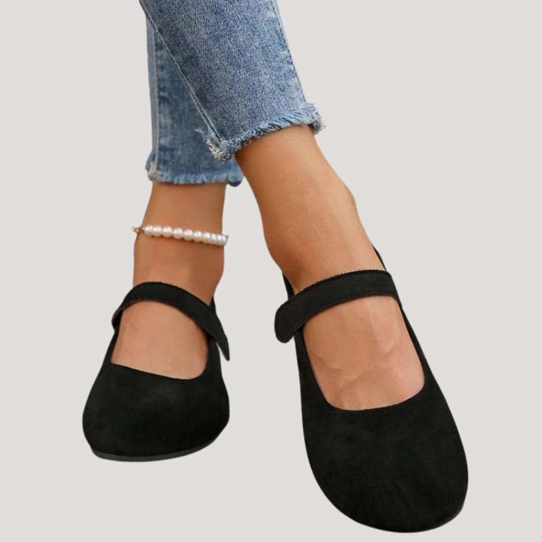 Beatrix | Women's Classic Mary Jane Flat Shoes