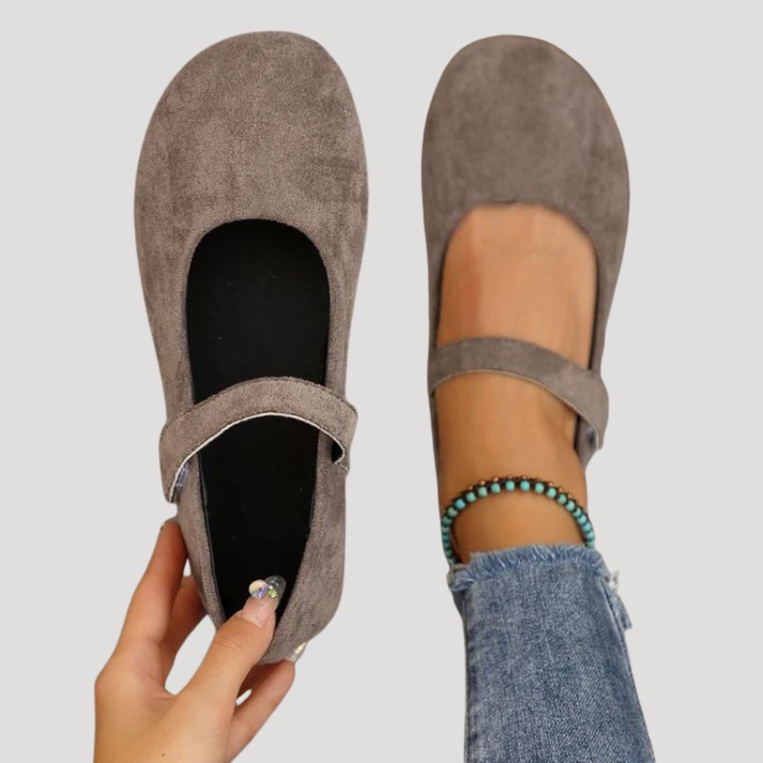 Beatrix | Women's Classic Mary Jane Flat Shoes