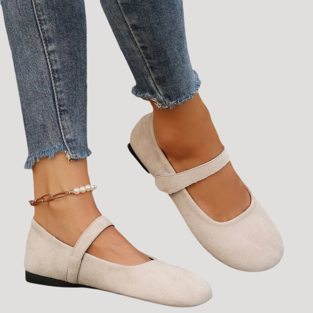 Beatrix | Women's Classic Mary Jane Flat Shoes