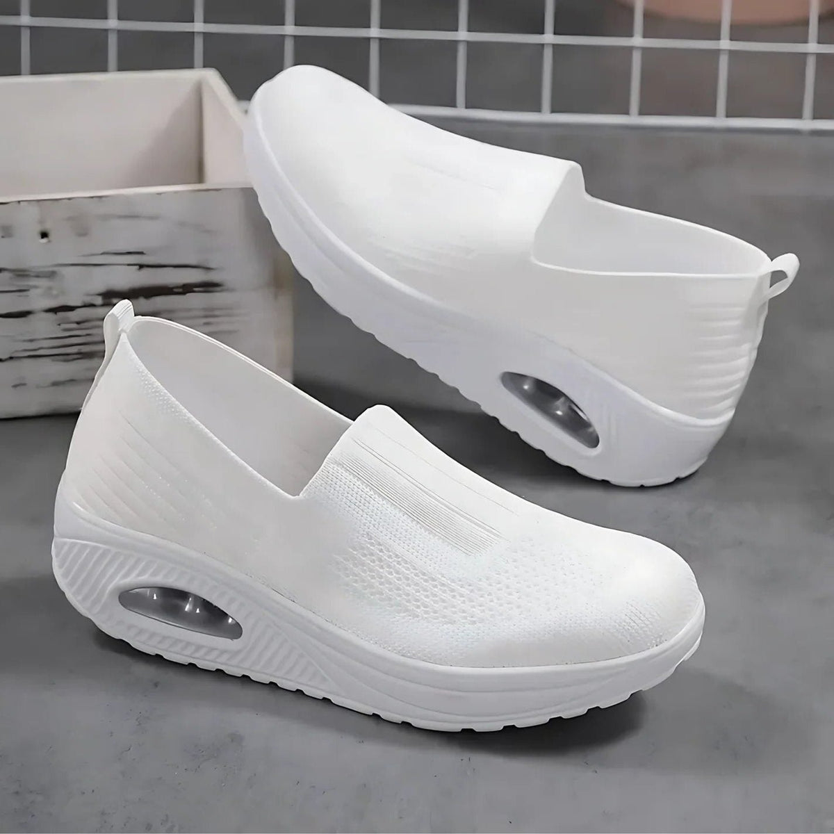 Cecelia | Knit Slip-On Sneakers for Women