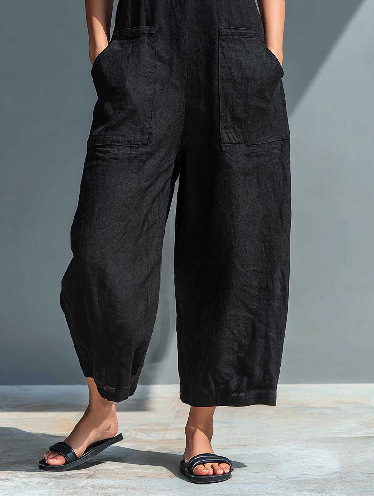 Lucinda | Wide Leg Sleeveless Jumpsuit for Women