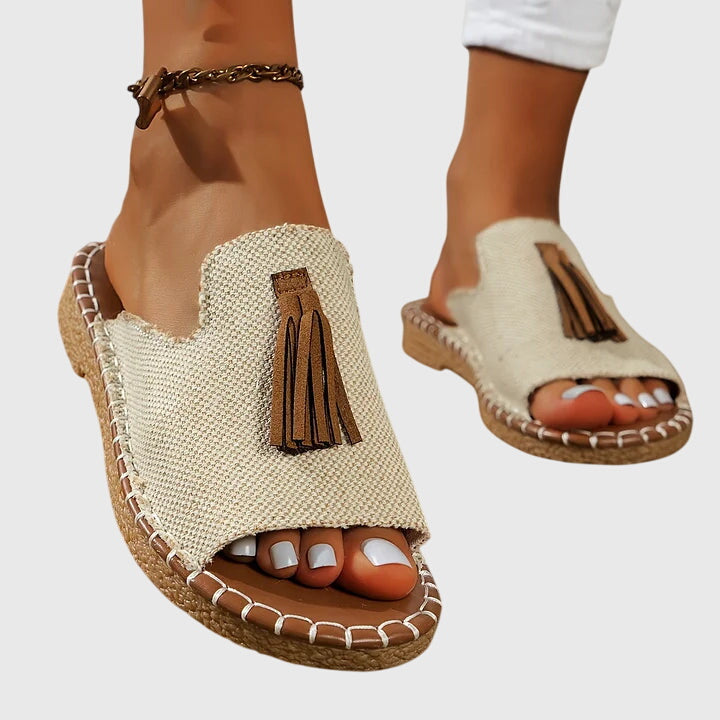 Lorraine | Comfortable Flat Sandals