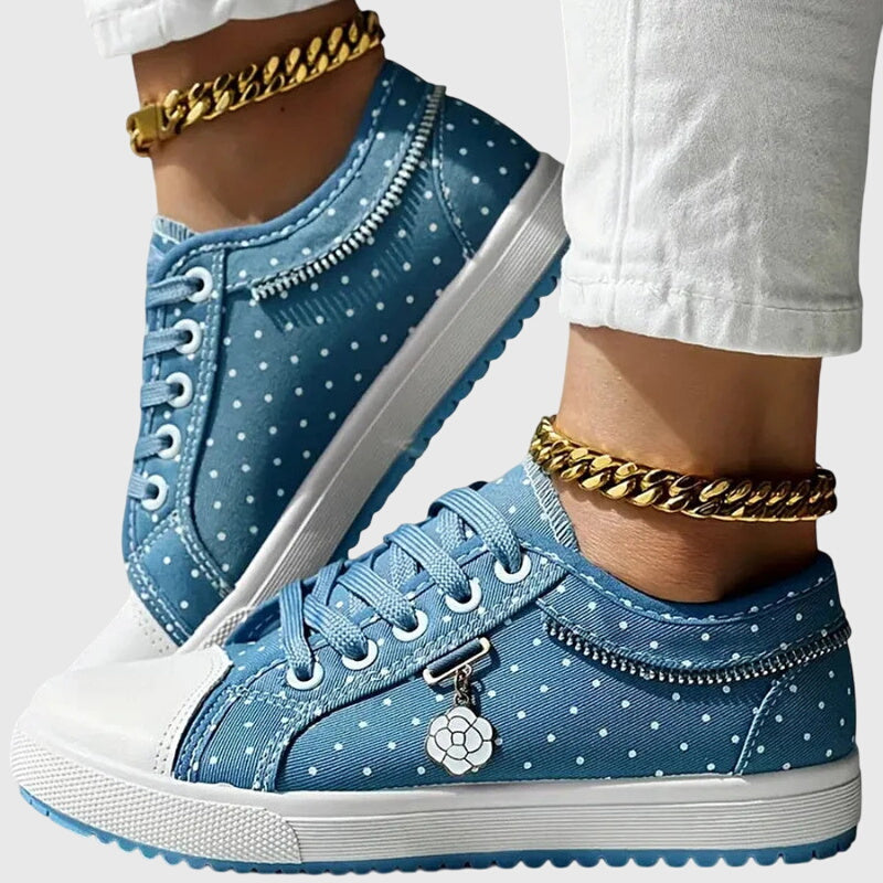 Elena | Lace-Up Platform Sneakers for Women