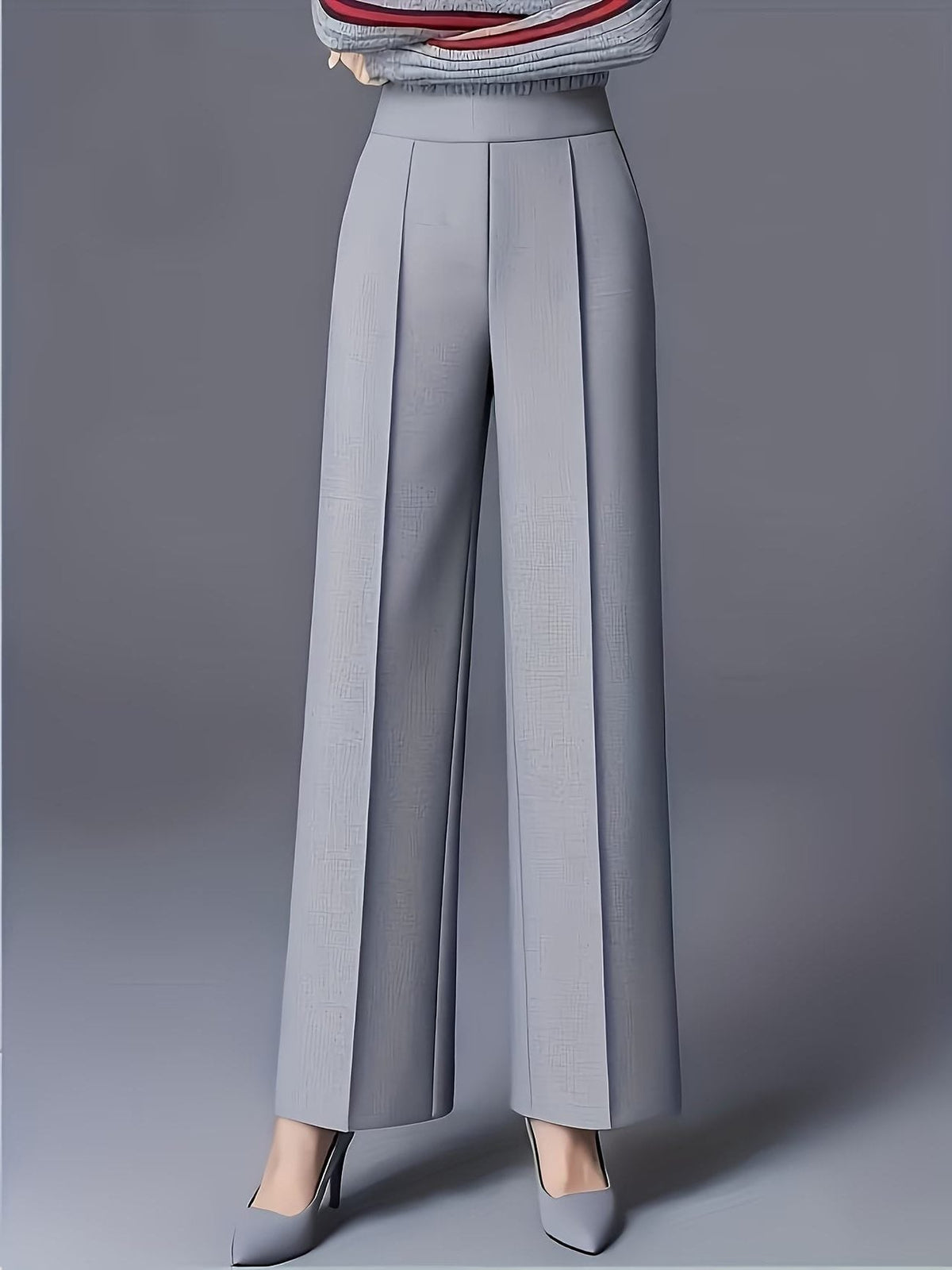 Elvire | High-Waisted Wide Leg Pants for Women