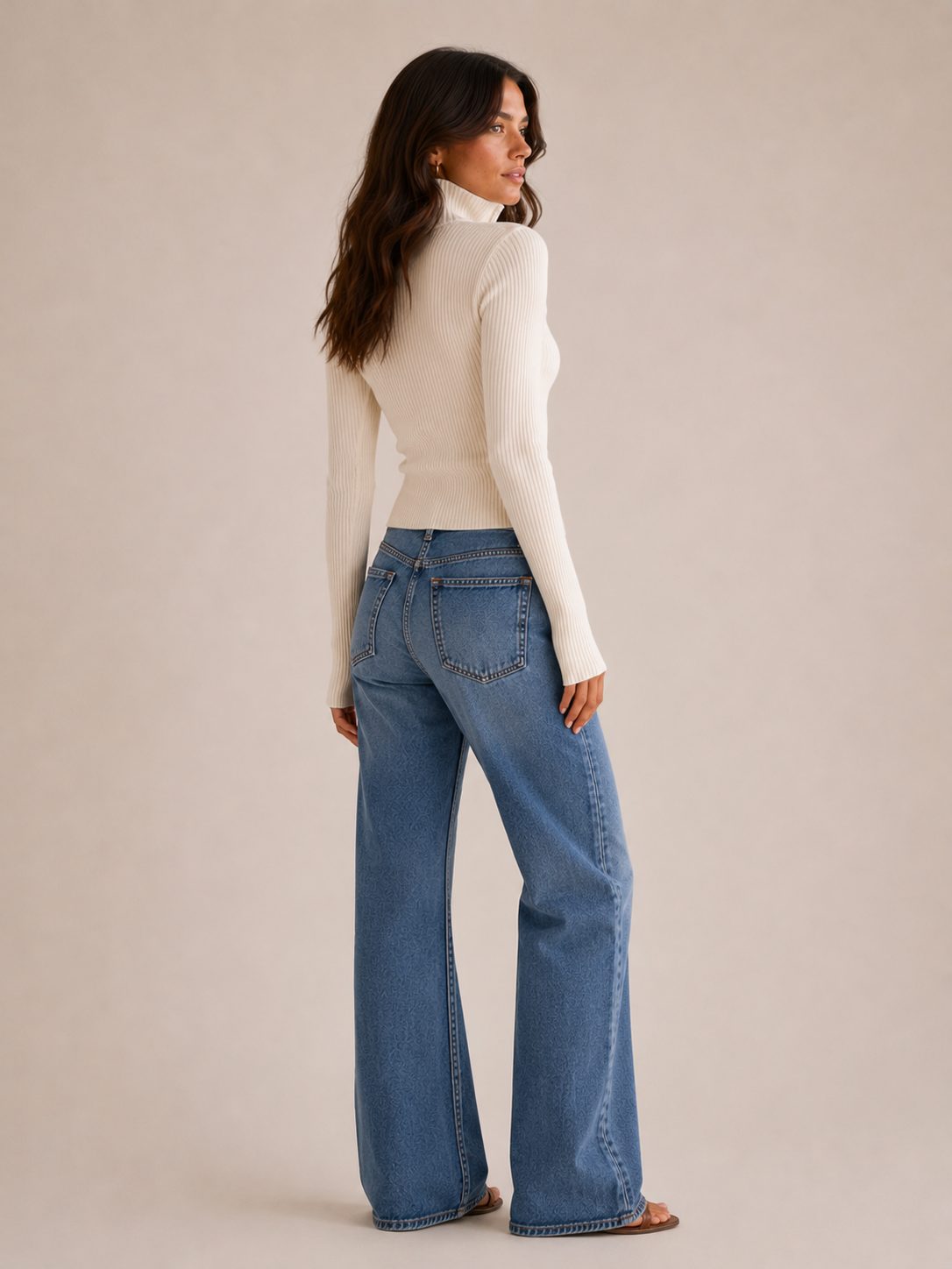 Fiona | Ribbed Knit Zip-Up Cardigan for Women