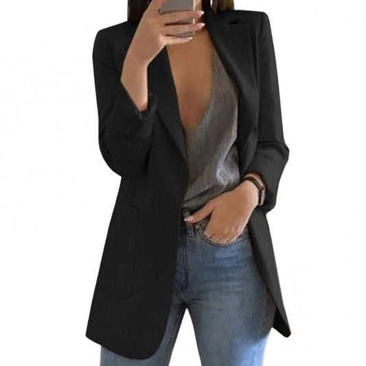 Fiorella | Oversized Blazer with Welt Pockets for Women