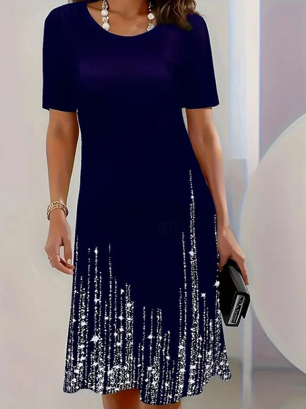 Fleurette | Sequin Midi Dress for Women