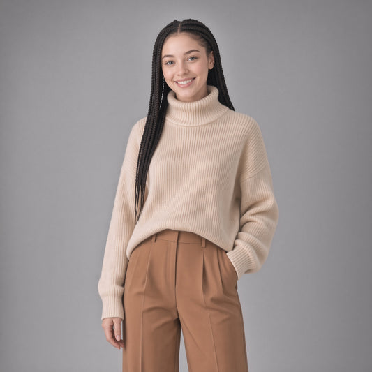 Amélie | Relaxed Turtleneck Sweater