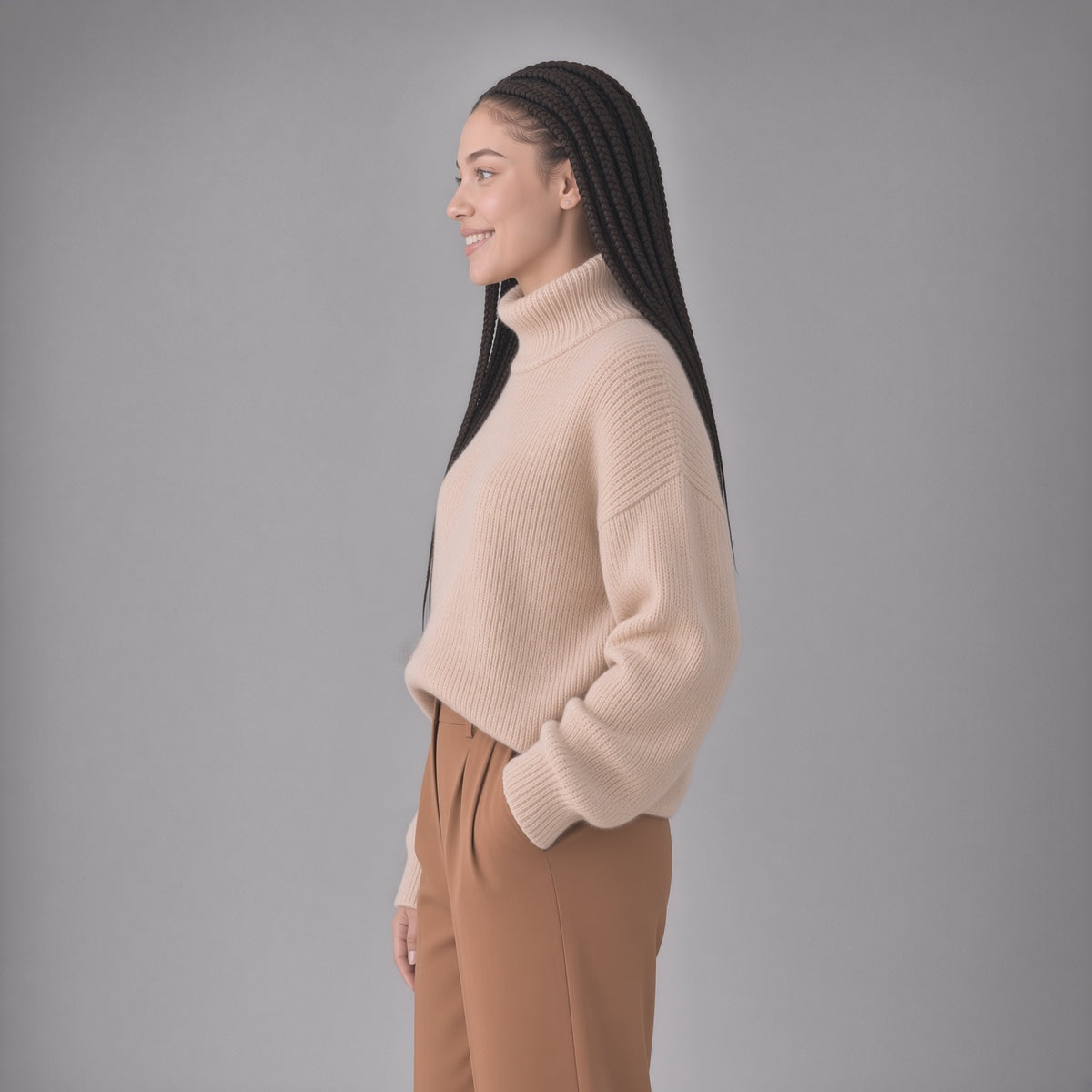 Amélie | Relaxed Turtleneck Sweater