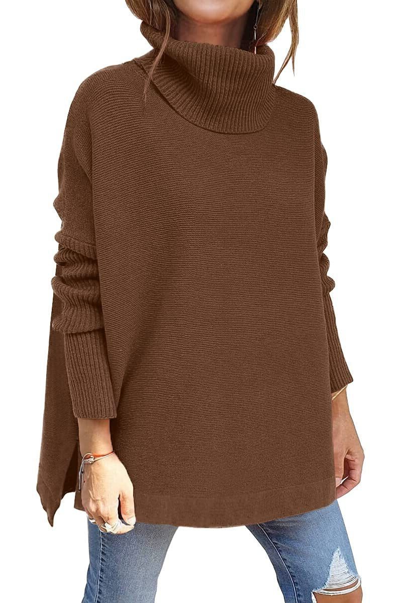 Gwen | Oversized Jumper with Roll Neck for Women