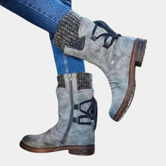 Hildegarde | Snow Boots with Lace-Up for Women