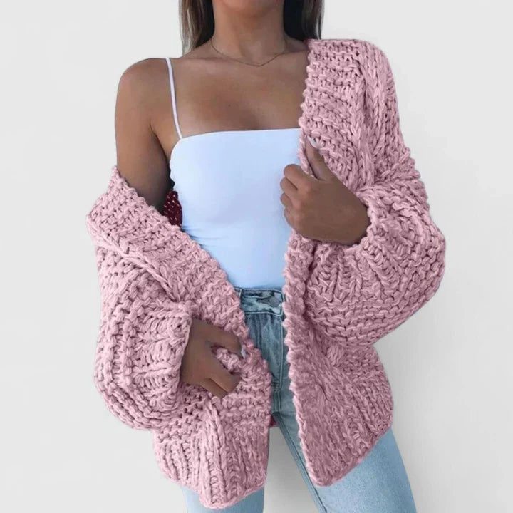 Kassia | Chunky Knit Oversized Cardigan for Women