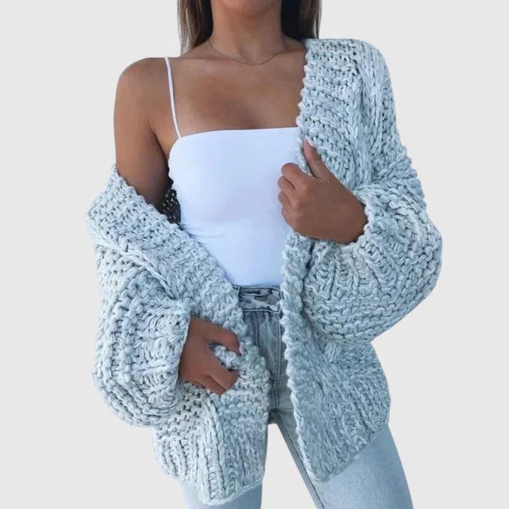 Kassia | Chunky Knit Oversized Cardigan for Women