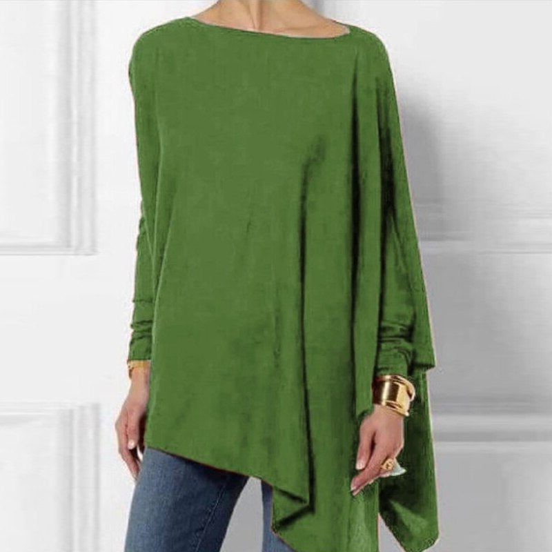 Lili | Asymmetrical Top with Long Sleeves for Women